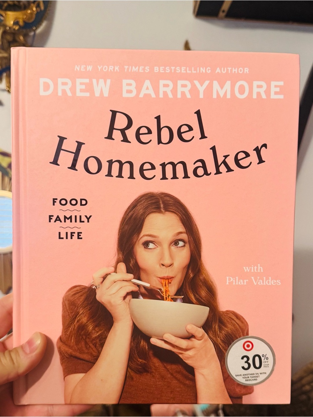 Drew Barrymore's lifestyle book and cookbook Rebel Homemaker